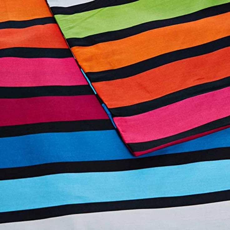 Kleine Wolke 6109148954 Bettwäsche Rimini, 155 x 220 cm, Farbe Multicolor – Bild 2