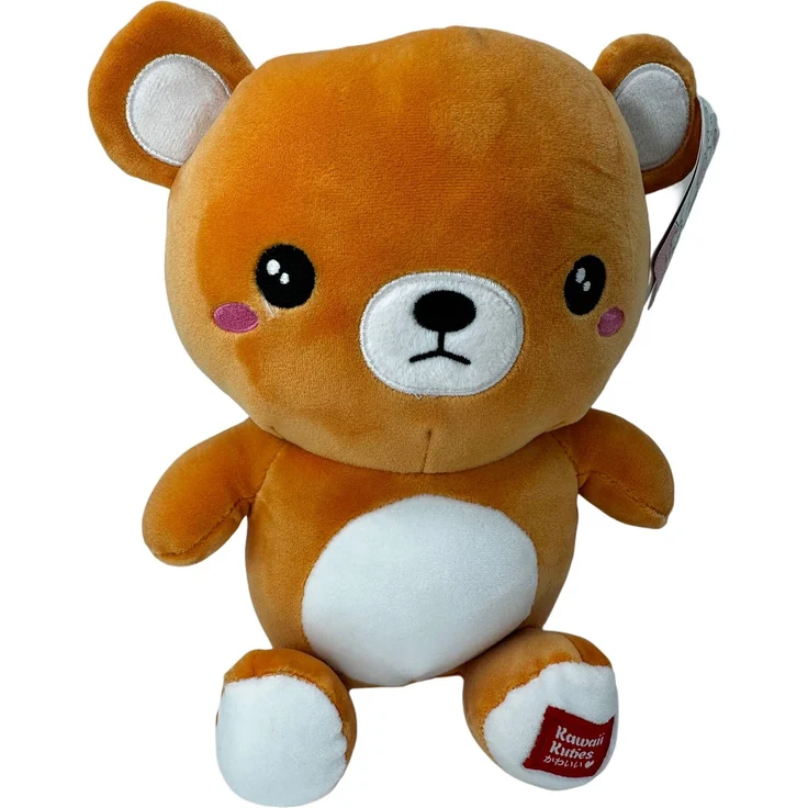 KAWAII Kuties Plüsch Kuscheltier Teddybär 24 cm, waschbares Stofftier, für Kinder, niedlich, perfekt für Halloween Geschenke