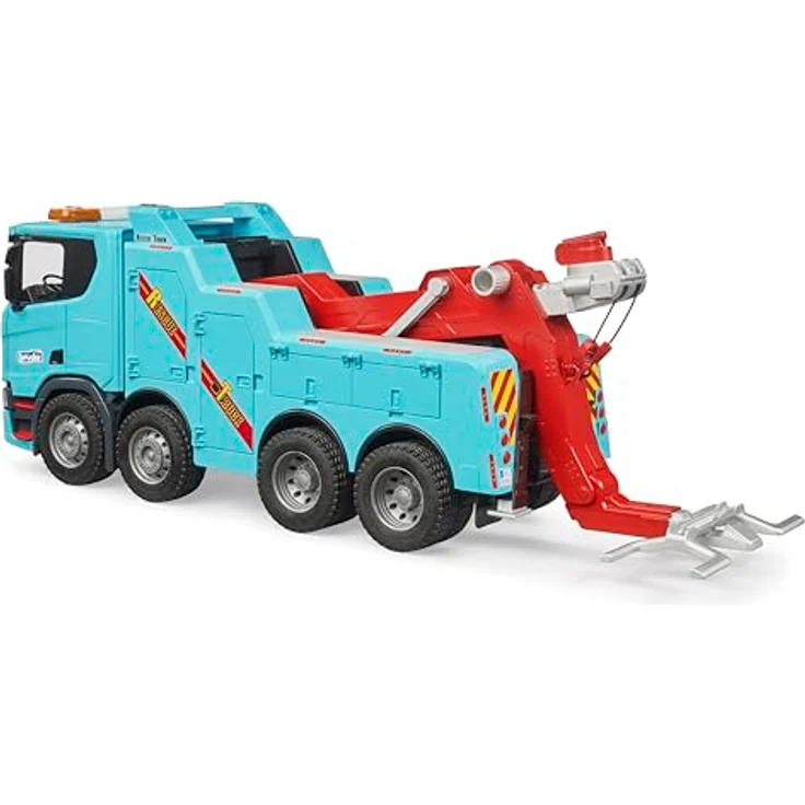 bruder Berge- und Abschlepp LKW Scania Super 560R, Spielzeugauto mit Licht- und Soundmodul – Bild 4