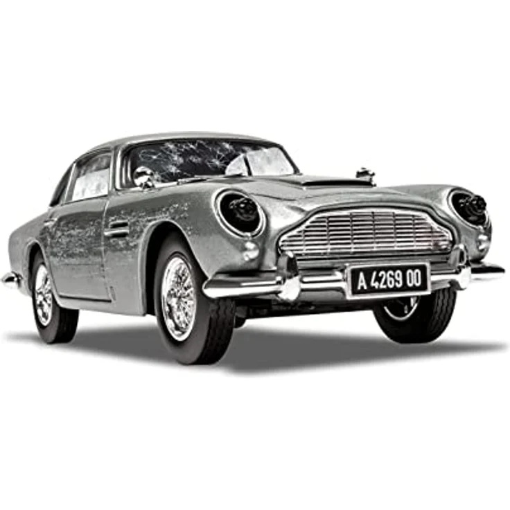 Corgi CC04314 James Bond Aston Martin DB5, Modellfahrzeug, Grau, 20,32 x 10,16 x 10,16 cm, offizielles Lizenzprodukt – Bild 2