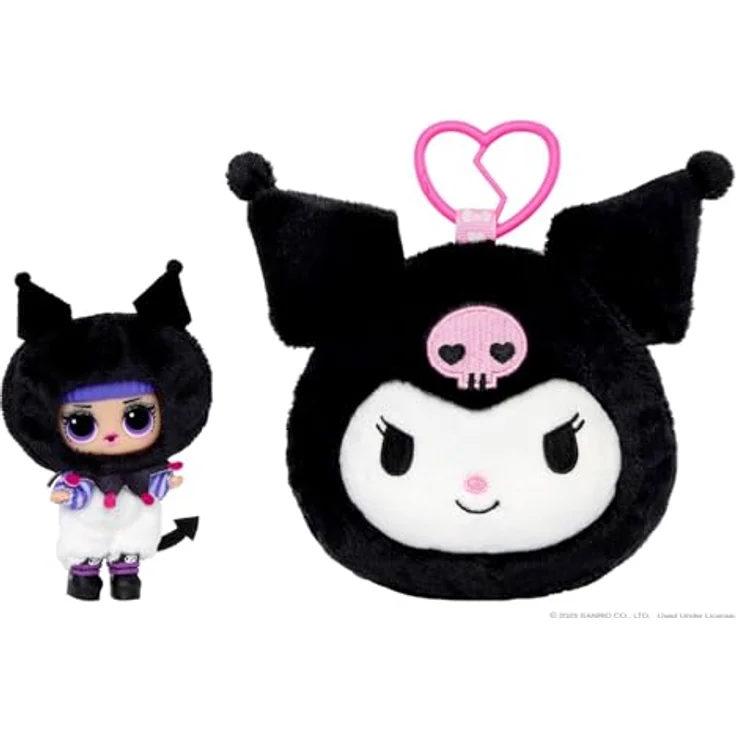 MGA LOL Surprise Hello Kitty Plüsch mit 2-in-1 Überraschungseffekt, inkl. Püppchen und Zubehör, sortierte Charaktere – Bild 3