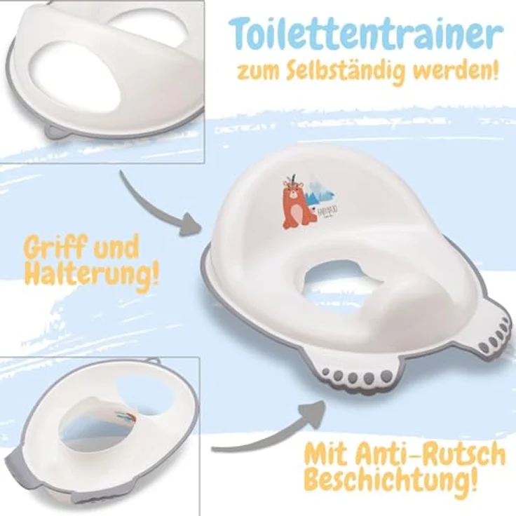 Babykajo Kinder Toilettensitz, TÜV Rheinland geprüft, rutschfeste Anti-Rutsch Beschichtung, ideal für Kinder ab 2 Jahren – Bild 3
