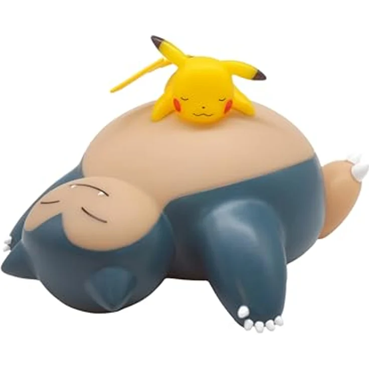 Teknofun Snorlax und Pikachu Light-Up, LED Leuchtfigur mit 15 cm Höhe, zwei Beleuchtungspositionen, offiziell lizenziertes Pokémon-Produkt – Bild 3