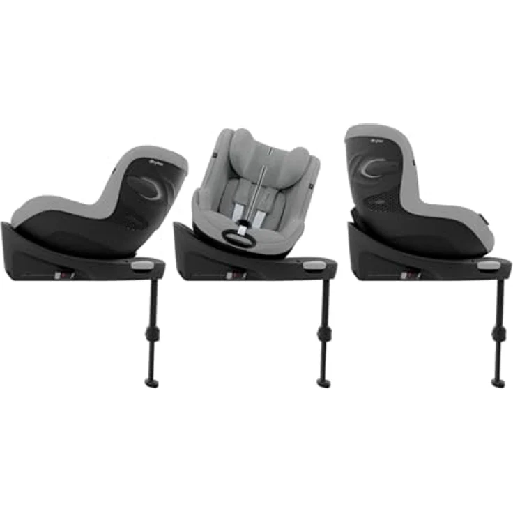 Cybex Sirona G3 Plus i-Size Reboard Kindersitz mit 360° Drehung und L.S.P. Seitenaufprallschutz, Stone Grey – Bild 4