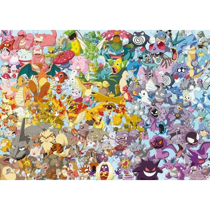 Ravensburger Puzzle 12000460 - Challenge Pokémon - 1000 Teile Puzzle, für Erwachsene und Kinder ab 14 Jahren, Yellow – Bild 1