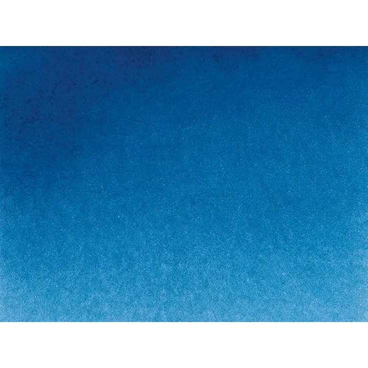 Schmincke AKADEMIE® Aquarellfarbe, Preußischblau 445, halbes Näpfchen, vegane Künstler-Aquarellfarbe mit hoher Lichtechtheit – Bild 2