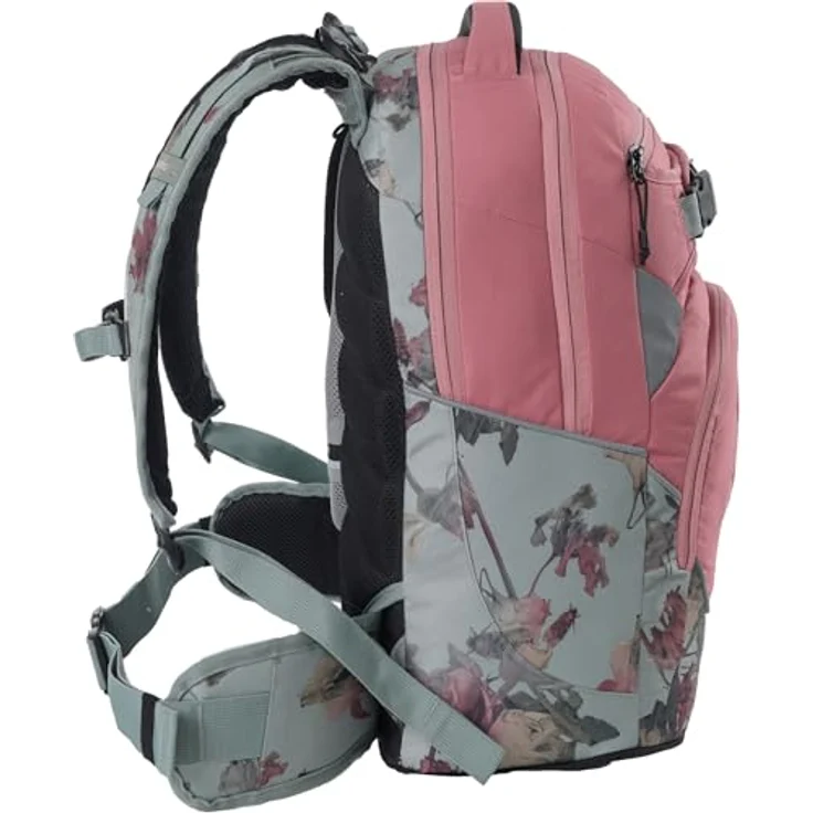 Nitro Superhero Schulrucksack, Rucksack mit abnehmbaren Hüftgurt, robustem Bodenplatte und Thermotasche für Snacks, 2 Hauptfächer, ergonomisches Design, 360° Reflektoren – Bild 3