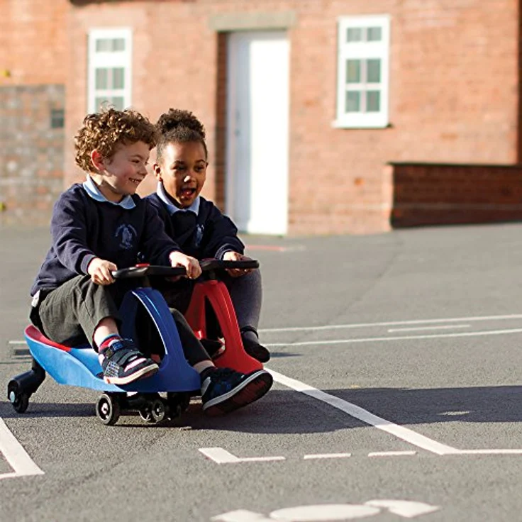 Bigjigs Loooauto Didicar, selbstbetriebenes Kinderfahrzeug, grau, bis 120 kg belastbar – Bild 7