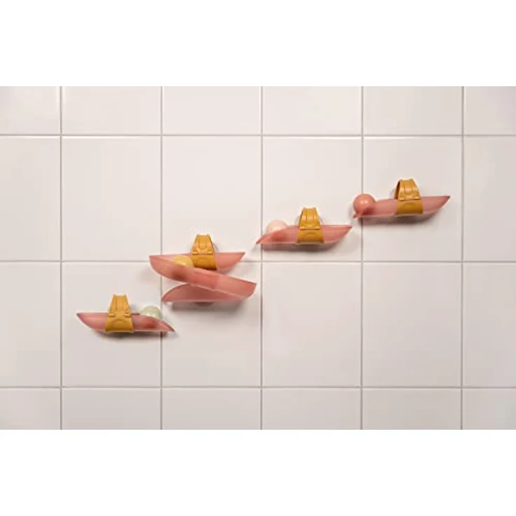 Little Dutch 2010455 Badespielzeug Badekugelbahn mit Bällen rosa – Bild 2