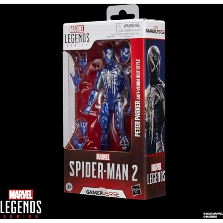 Hasbro Marvel Legends Peter Parker Actionfigur im Anti-Venom-Anzug-Stil, 15 cm, mit 6 Accessoires – Bild 10