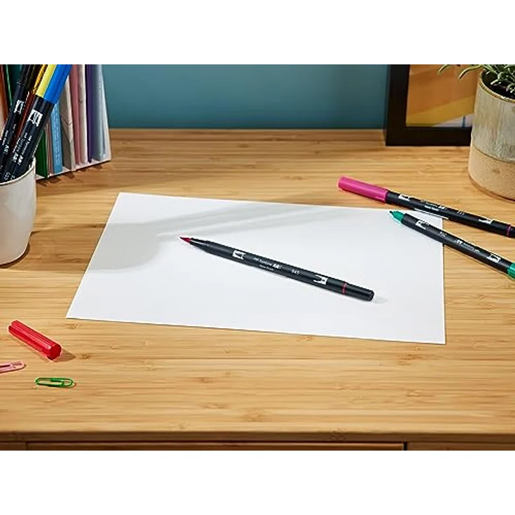 TOMBOW Aquarellierbarer Filzstift Set, Primärfarben (6er-Set) – Bild 3