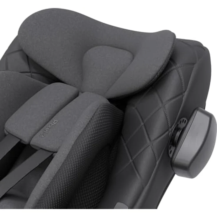 Avionaut Pixel 3 Babyschale, ultraleicht mit 24-fach anpassbarer Neugeborenen-Einlage, EPP-Sicherheitschale und AirFlow-Polsterung, Black – Bild 6