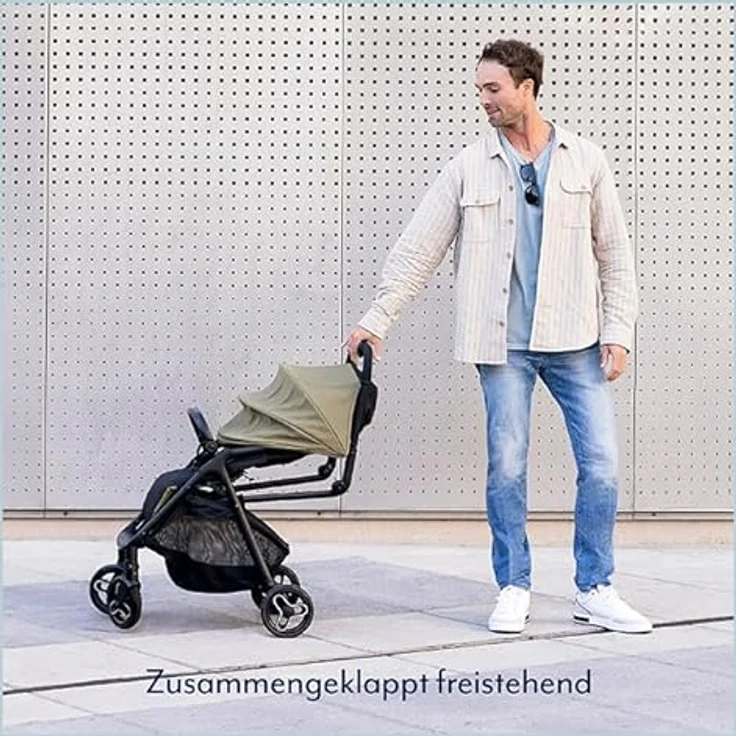 Graco Myavo Buggy- & Sportwagen, leicht und belastbar bis 22 kg, mit Liegefunktion, Regenschutz und abnehmbaren Rädern - Stormy, inkl. Gratis Mobilitätsgarantie – Bild 5