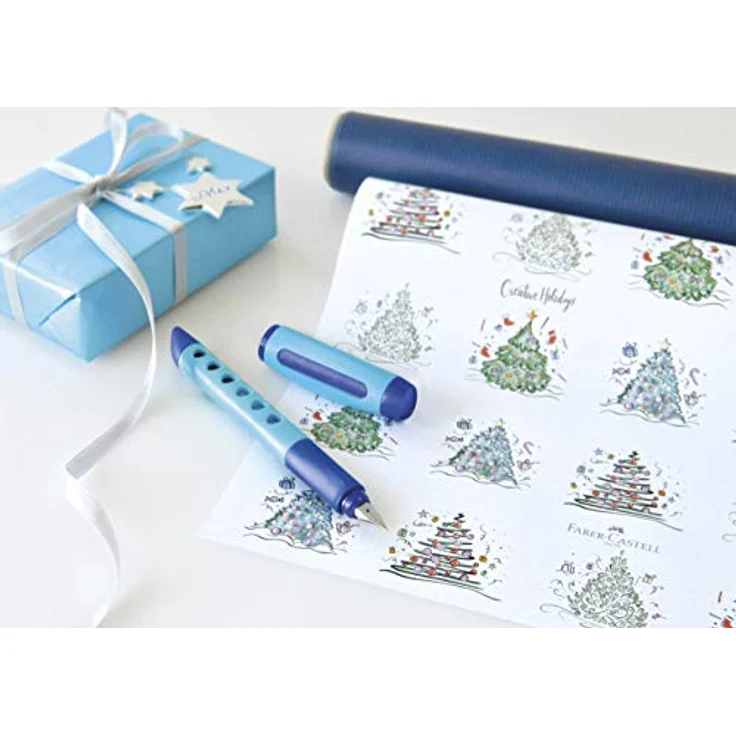 Faber-Castell Schulfüller Scribolino Rechtshänder A hellblau – Bild 5