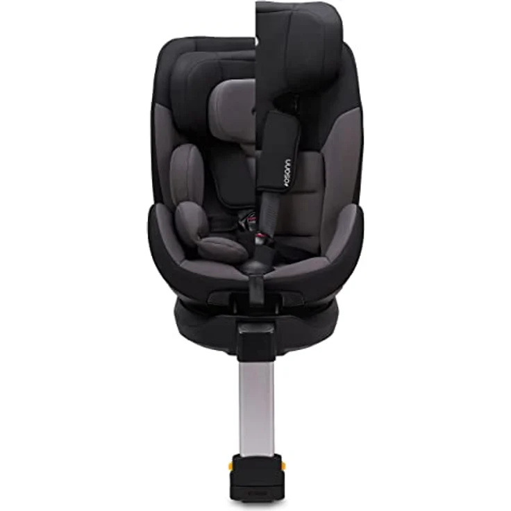 Osann Reboarder-Kindersitz Hero 360 SL - drehbar, Isofix-Basis, Twill Black – Bild 9