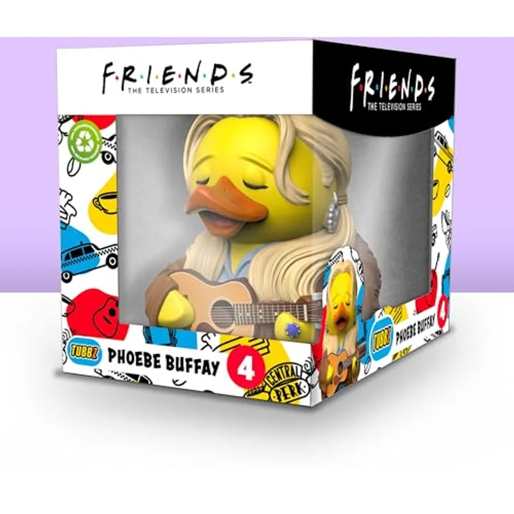 TUBBZ Sammelente - Friends Phoebe Buffay, 9 cm, detailgenaue Sammlerfigur aus Film & TV-Serie – Bild 2