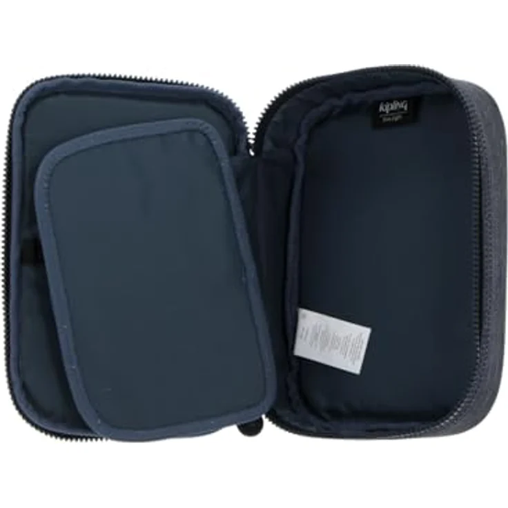Kipling 100 PENS Großes Federetui, Beutel für bis zu 100 Stifte, Wasserabweisend, Marine Navy (Blau) – Bild 3