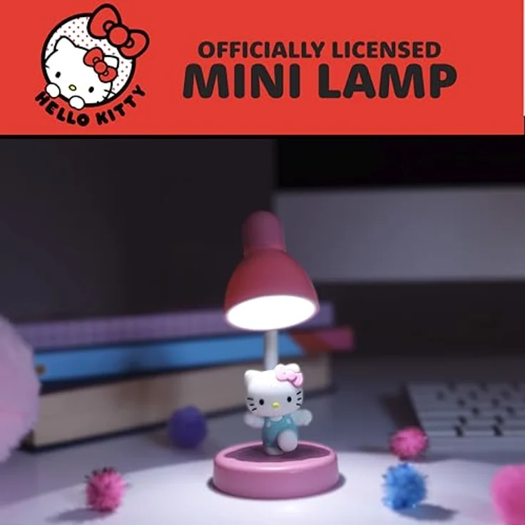 BlueSkyStudios Sanrio Tischlampe Hello Kitty Mini, niedliche Dekoration für Sammler – Bild 2