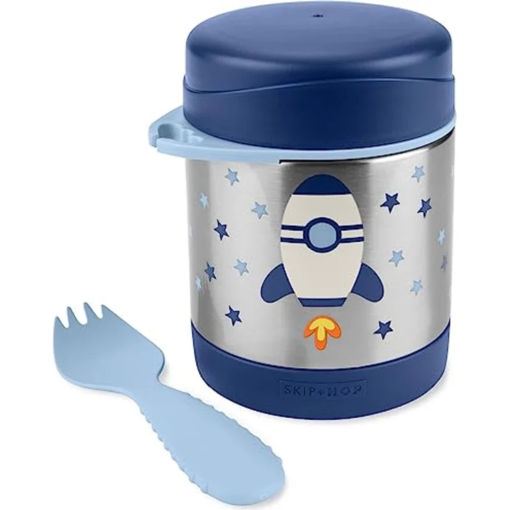 Skip Hop Isoliertes Babynahrungsglas, Funken, Rakete – Bild 2