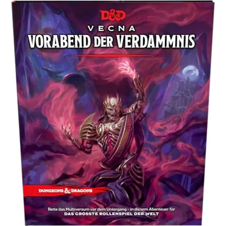 Wizards of the Coast Dungeons & Dragons: Vecna - Vorabend der Verdammnis, episches Abenteuer für Stufen 10-20, Deutsch – Bild 2