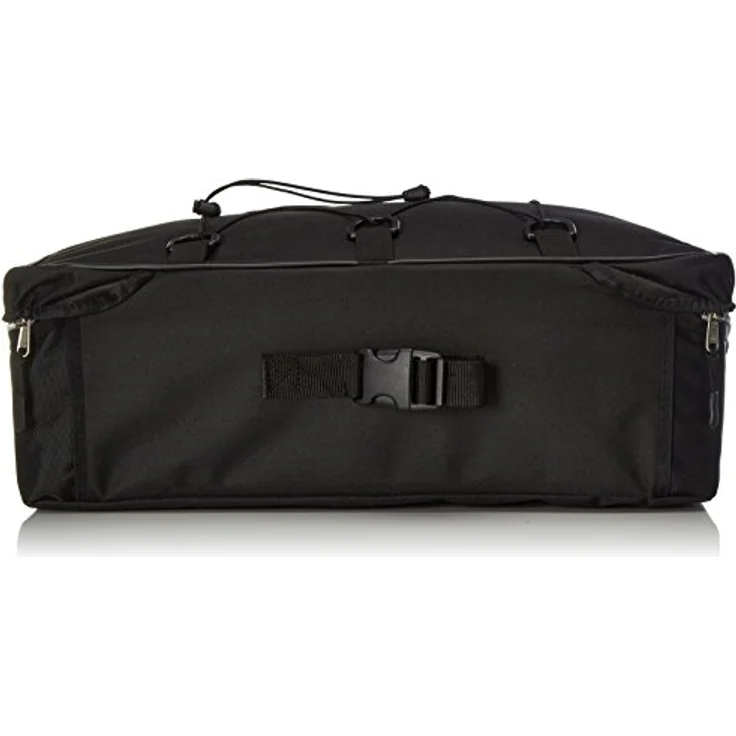 Haberland Fahrradtasche Topcase Schwarz Inklusive Polycarbonat-Innenwanne, 56 x 18 x 30cm – Bild 4