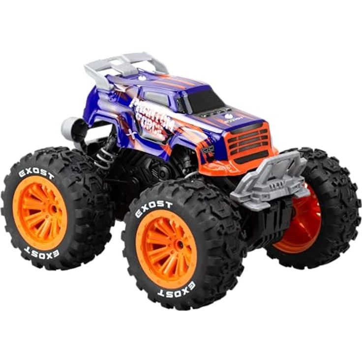 Silverlit EXOST - Ferngesteuertes Auto Phantom Force 1/16-2.4Ghz - Violett - Orange - 28,5 cm, Monstertruck-Design, 2,4-GHz-Technologie, für Kinder ab 6 Jahren geeignet – Bild 3