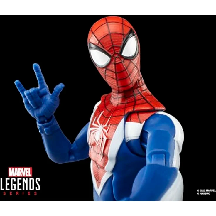 Marvel Legends Series Gamerverse Miles Morales Spider-Man Action-Figur, 15 cm, verbesserter Anzug-Stil mit 4 Accessoires und über 20 Bewegungspunkten – Bild 3