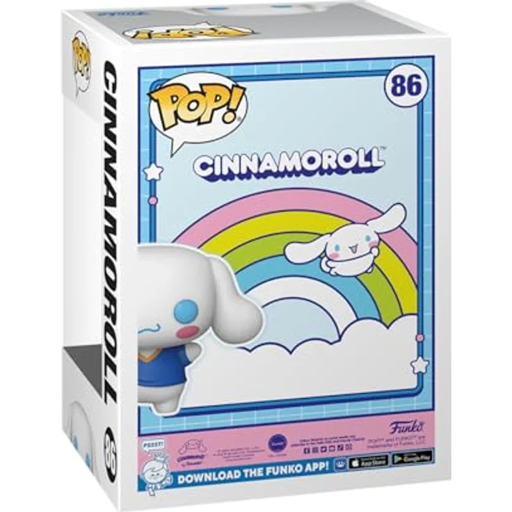 Funko Sanrio Hello Kitty & Friends Pop! Animation Cinnamoroll mit Fußball (beflockt), Exklusive Vinyl-Figur #86 – Bild 2