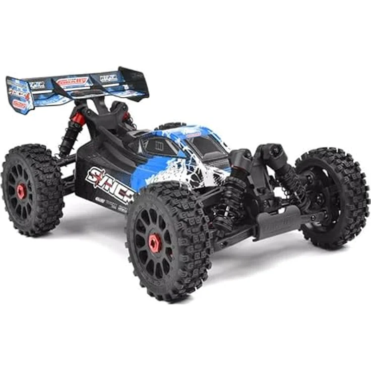Corally RC Auto Syncro-4 RTR Blau 4WD 1:8 Buggy 3-4S Brushless Power - Ferngesteuertes Auto mit leistungsstarkem Brushless-Motor (3-4S) in Blau – Bild 3
