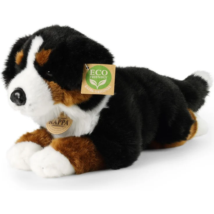 RAPPA Plüsch Berner Sennenhund 34 cm, realistisch handgenäht, umweltfreundliche Füllung aus recyceltem PET