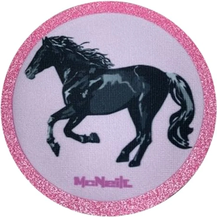 McNeill McAddys Schulranzen-Zubehör, individuell gestaltbar mit Pferd-Motiv, Beauty – Bild 1