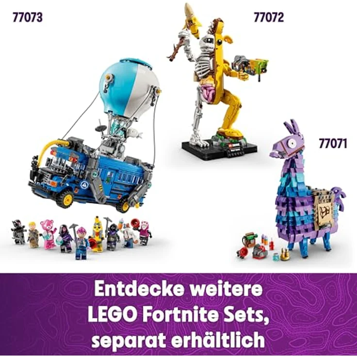 LEGO Fortnite 77070 Durrr Burger Bausatz, Modell aus 193 Teilen, mehrfarbig, 11 cm hoch – Bild 8
