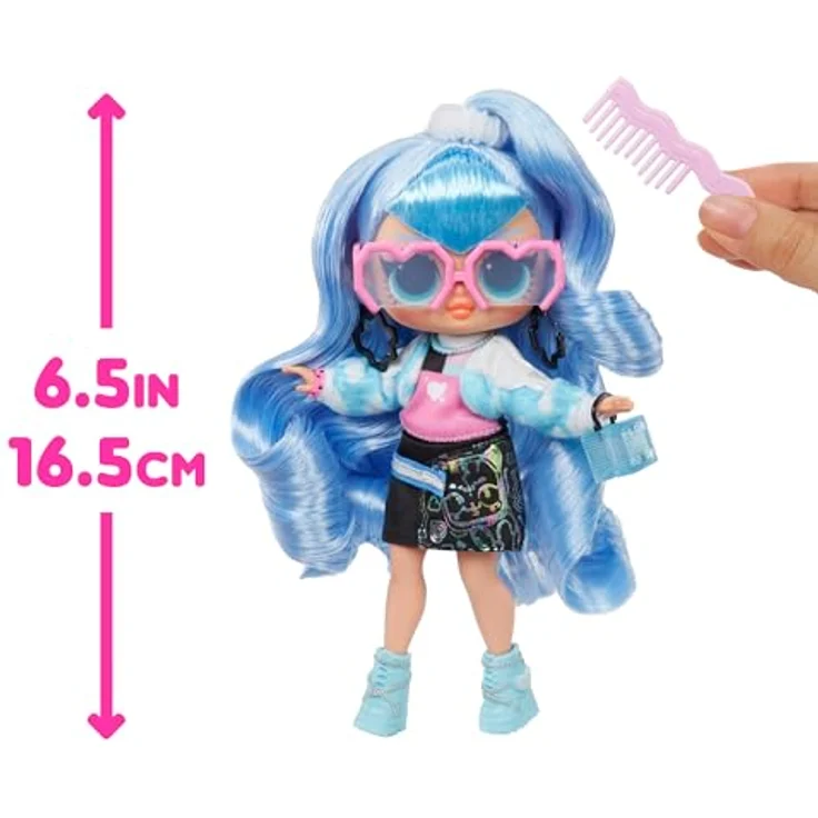 L.O.L. SURPRISE! Anziehpuppe L.O.L. Surprise Tweens Core Doll - Ellie Fly, bewegliche Modepuppe mit 15 Überraschungen, ca. 17 cm groß - Pink – Bild 4