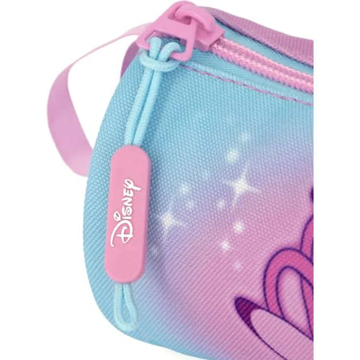Clondo Schlampermäppchen Mädchen Stitch Fan, rundes Federmäppchen für die Schule, 600D Polyester, 21x8 cm, robuster Reißverschluss, ideales Geschenk für 6-12-Jährige – Bild 3