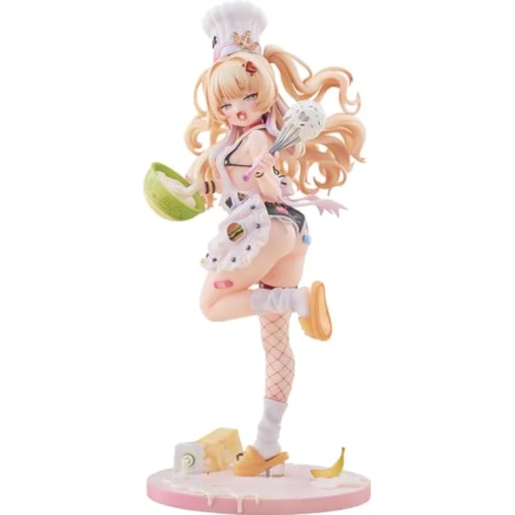 Solarain Azur Lane PVC Statue 1/7 Bache: Anniversary Illustration Ver., 27 cm, detailreiche Sammelfigur mit Base – Bild 1