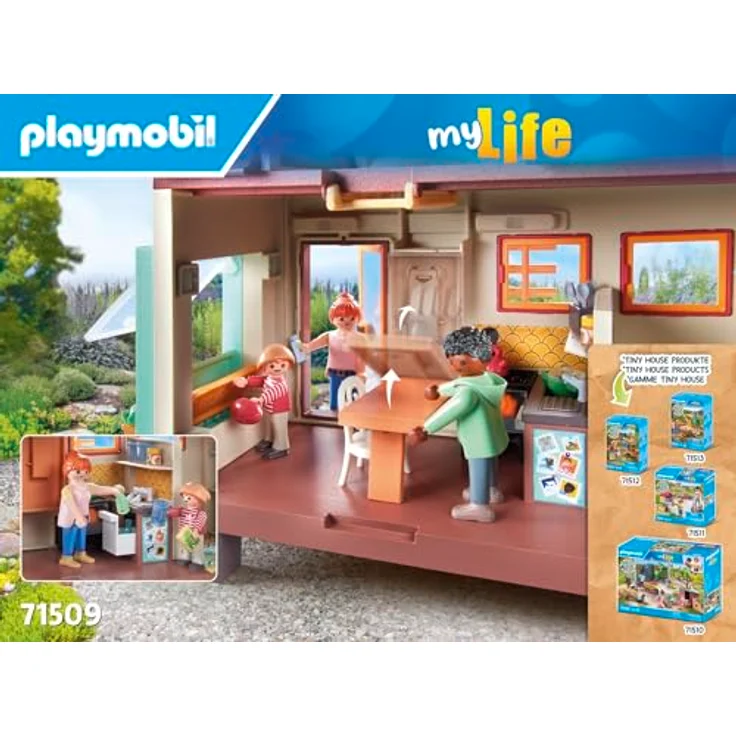 Playmobil® Tiny Haus (71509), My Life Konstruktions-Spielset, (160 St), Made in Germany – Bild 5
