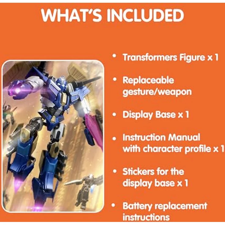 Blokees Transformers Classic Class 14 Sentinel Prime, baubare Sammelfigur mit posierbaren Funktionen und Panzer-LKW-Modus – Bild 6