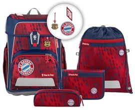 Step by Step Schulranzen-Set CLOUD FC Bayern “Mia san Mia”