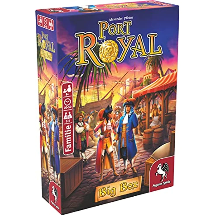 Port Royal Big Box inkl. Promokarte Spieler (deutsch) – Bild 2
