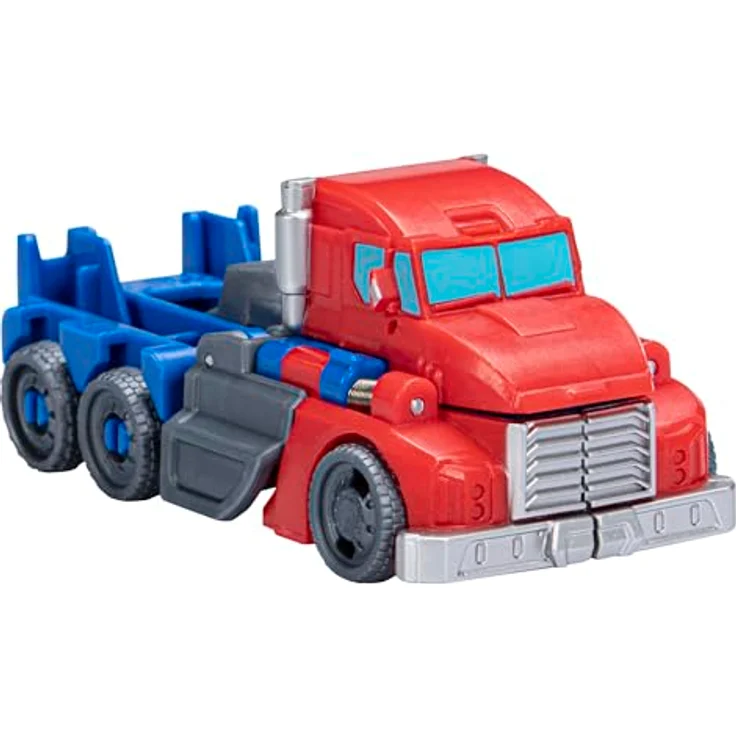 Hasbro Transformers EarthSpark Optimus Prime 1-Step Flip Changer, verwandelbare Actionfigur in einen Truck, 10 cm, mehrfarbig – Bild 2