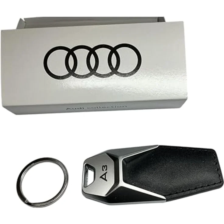 Audi Schlüsselanhänger Leder A3 – Bild 3