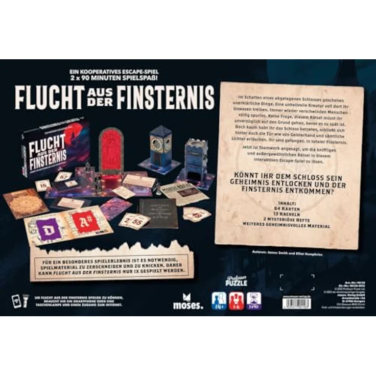 moses Flucht aus der Finsternis - Horror Escape-Spiel, 2 x 90 Min, 1-6 Spieler, ab 14 J. – Bild 2