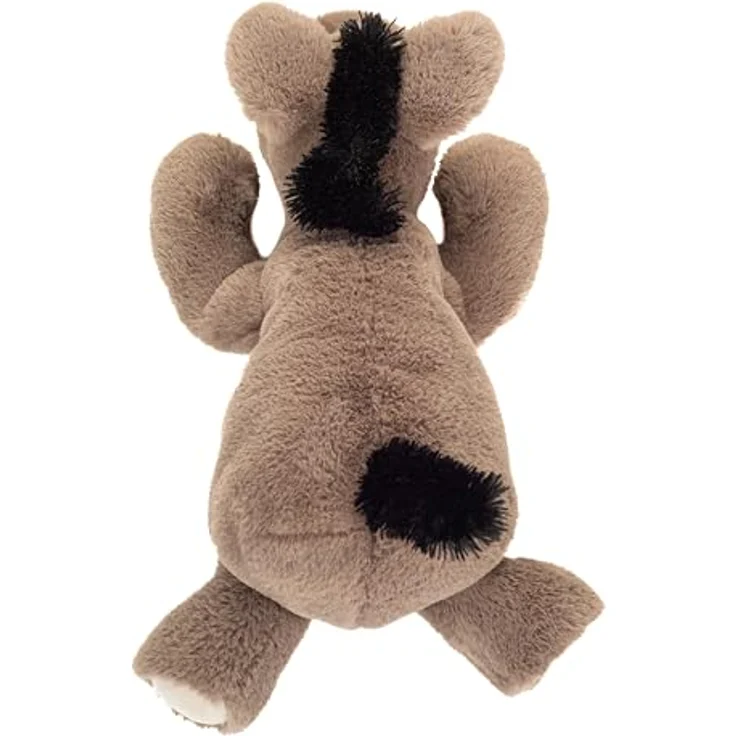 Hermann Teddy Herzekind 93975 Esel Eddy, Kuscheltier aus weichem Plüsch, liegend 38 cm, für Kinder ab 0 Monaten, waschbar – Bild 3