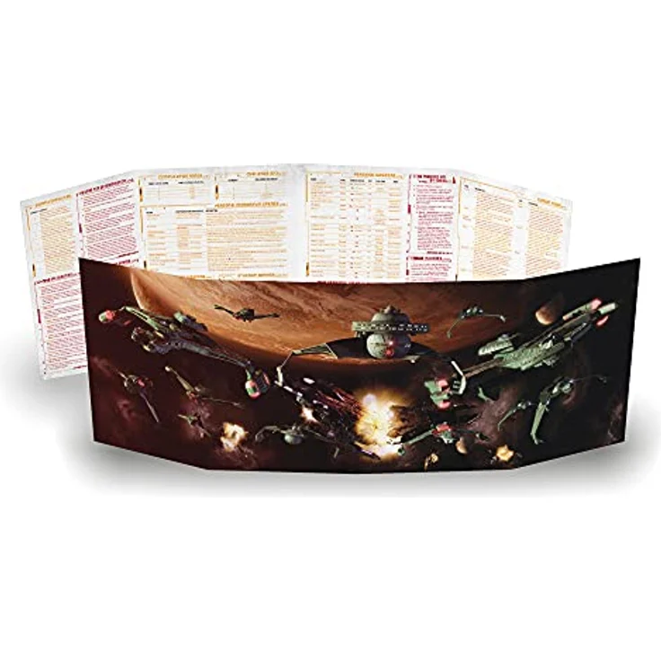 Modiphius Entertainment Star Trek RPG Klingon Empire Gamemaster Toolkit, 4-teiliger Spielleiterbildschirm mit Regelübersichten und 20-seitigem Abenteuer – Bild 5