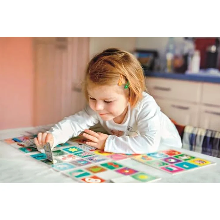 Clementoni MEMO Disney Prinzessinnen, klassisches Brettspiel zur Förderung von Beobachtungs- und Gedächtnisfähigkeiten, 48 Karten, farbenfroh – Bild 6