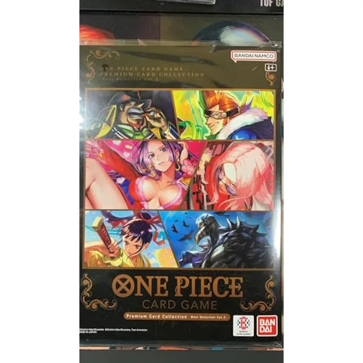 BANDAI One Piece Card Game Premium Card Collection - Best Selection Vol.2- EN, One Piece Book Cards-Sammlung