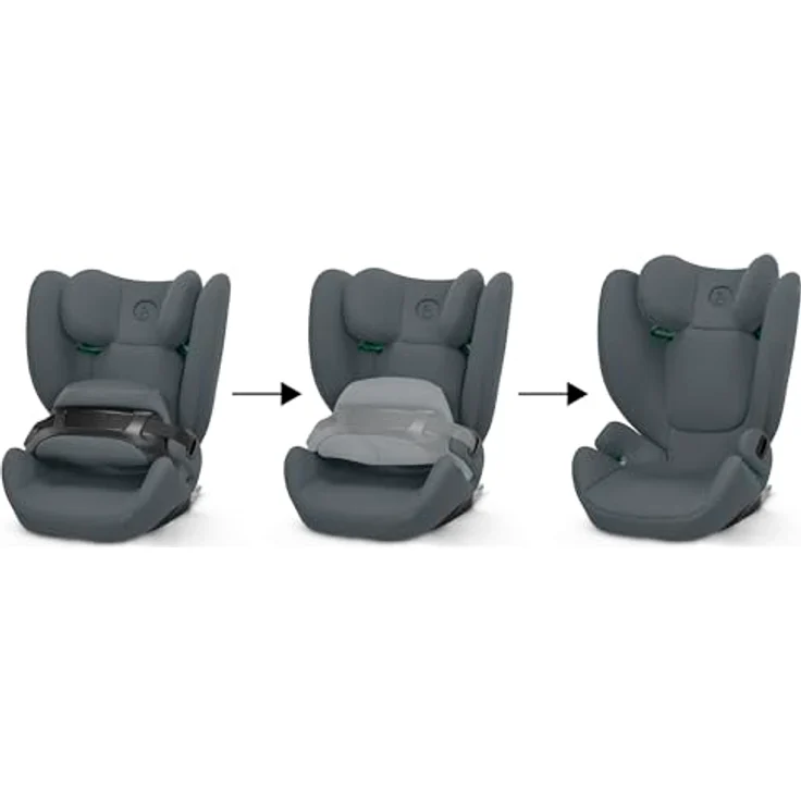 Cybex Pallas B I-Size, 2-in-1 Kindersitz mit Fangkörper und ISOFIX, neigungsverstellbar, für Kinder bis 12 Jahre – Bild 2