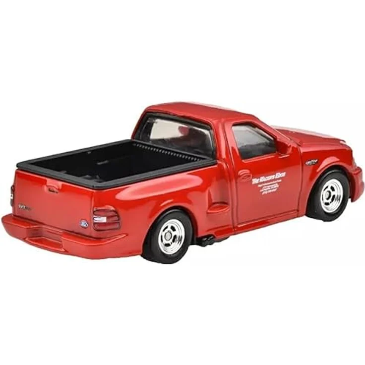 Mattel Hot Wheels Ford F-150 SVT Lightning HYP75, 1:64 Modellfahrzeug mit Real Riders-Reifen und Metall-Karosserie, Fast & Furious Design – Bild 5