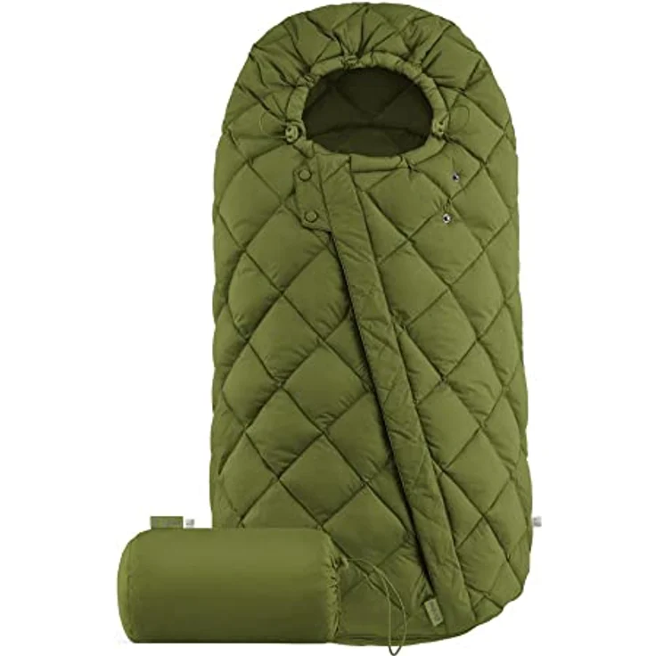 CYBEX Gold Fußsack Snøgga 2, Für Kinderwagen, Für Kinder von 6 Monaten bis 3 Jahren, TOG 4, Nature Green (Grün) – Bild 2