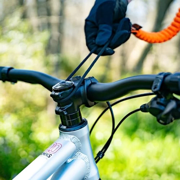Kids Ride Shotgun Veloanhänger Zubehör, MTB Abschleppseil für leichte Anstiege bei Familientouren – Bild 4